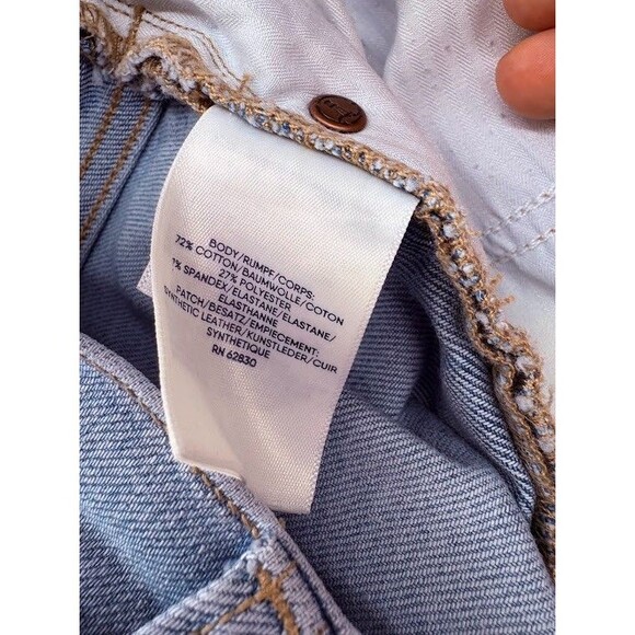 Lands' End Womens Size 20W Light Wash Denim Wide Leg Cropped Jeans - Picture 8 of 8